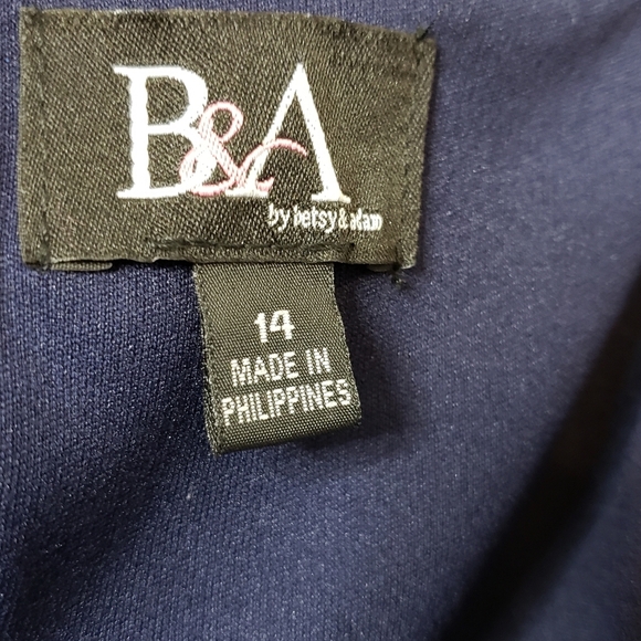 NEW Betsy & Adam Off Shoulder Dress Beaded Gown Ruching Celeb Style Event Prom - Picture 10 of 16